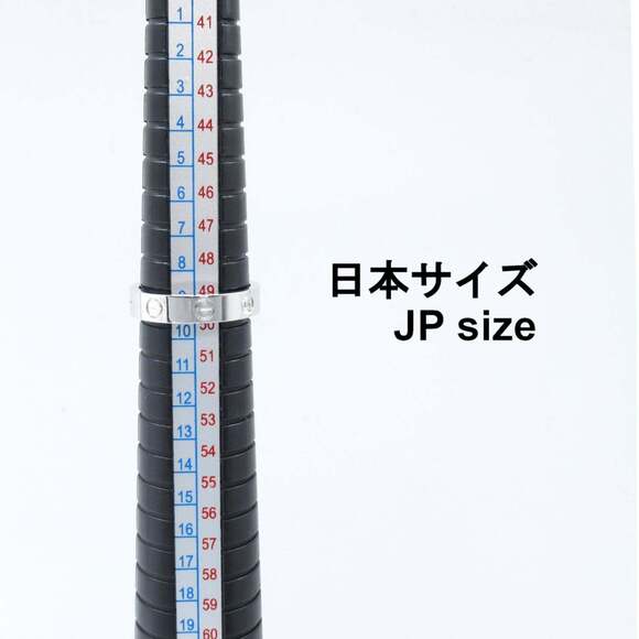 CARTIER 18k Silver Diamond Love Ring - Picture 5 of 8